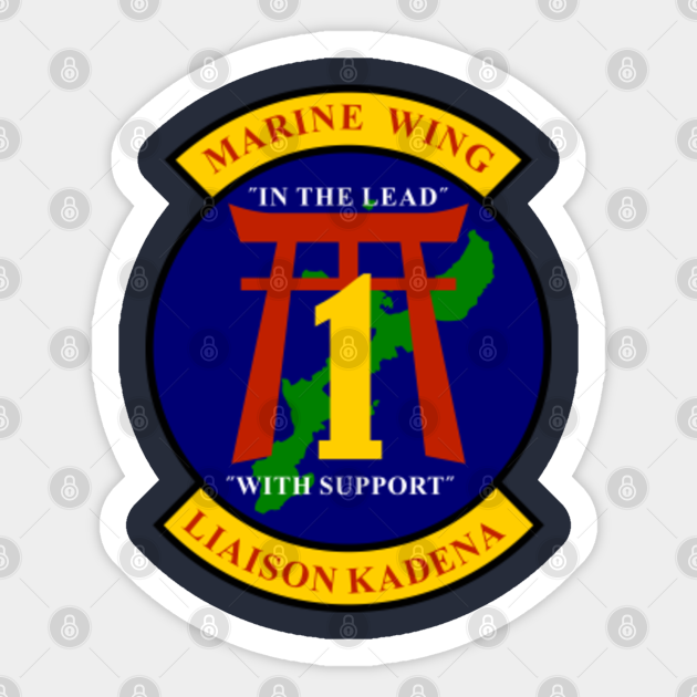 Marine Wing Liaison Kadena Marine Wing Liaison Kadena Sticker